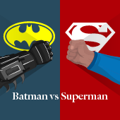 Batman v Superman – Whose style do you prefer?