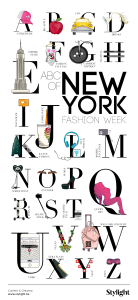 Stylight mode ABC New York letters mode items en modemensen