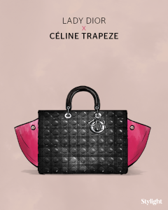 Stylight Lady Dior met Celine Trapeze tas