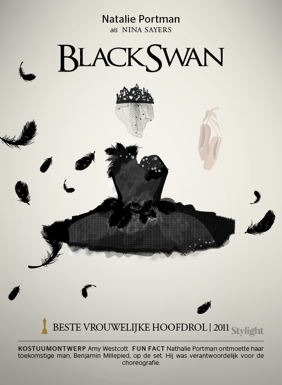 Oscars balletpakje schoenen en veren Black Swan Stylight