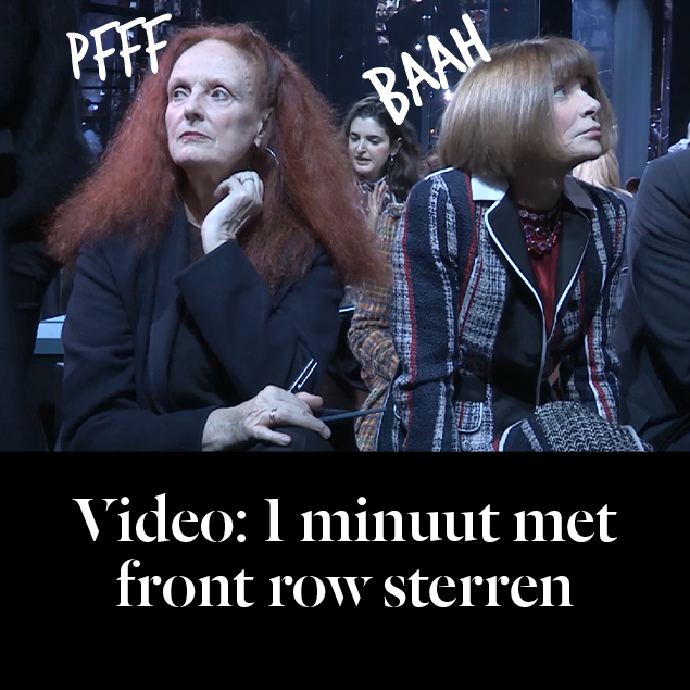 Inside the head of front row celebrities in a 1min video