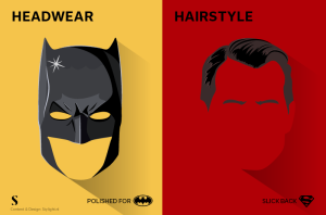 Masker Batman versus zijscheiding Superman Stylight