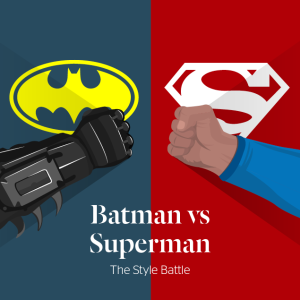Stylight Batman versus Superman wie heeft de coolste stijl vuisten en logo´s