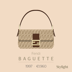Designer tas Baguette Fendi Stylight