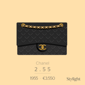 Designer tas Chanel 2.55 Stylight