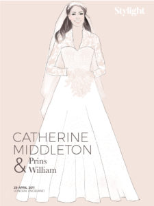 Memorabele trouwjurken Stylight Kate Middleton