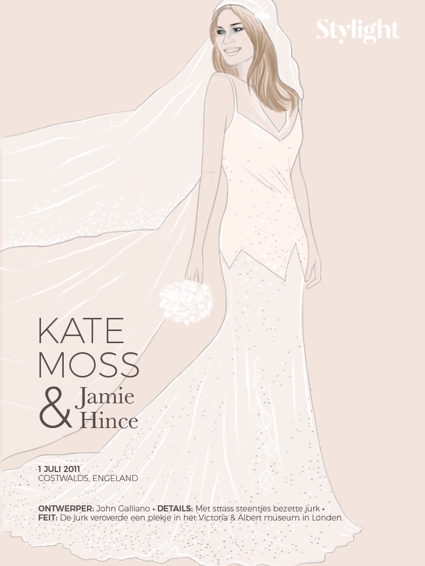 Stylight Memorabele trouwjurken Kate Moss Jamie Hince